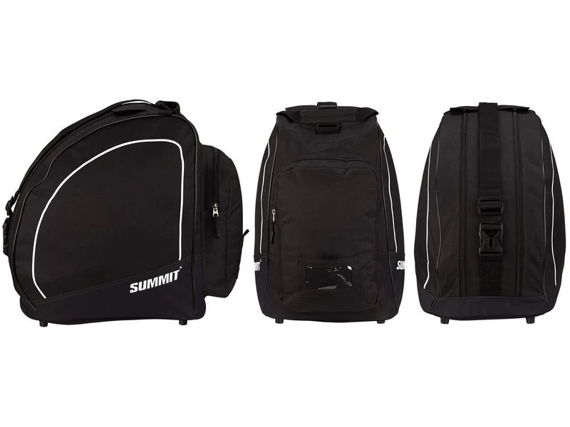 Summit Skischoentas Zwart Wit 8 Summit Skischoentas Zwart Wit - Afbeelding 6