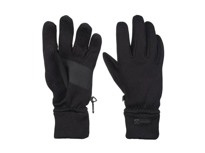 Sinner Heren Gebreide Handschoen Bannf Zwart 3 Sinner Heren Gebreide Handschoen Bannf Zwart