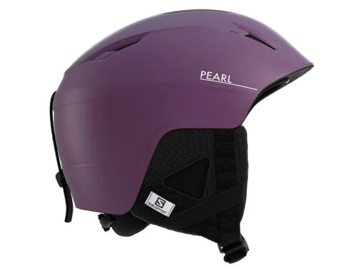 Salomon Skihelm Pearl 2+ Purple -Ski Kleding Verkoop 15 0 salomon skihelm pearl 2 purple l40569900