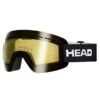 Head Skibril Solar Met Gele Lens