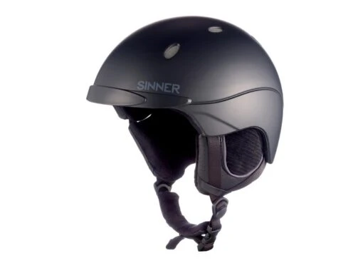 Sinner Skihelm Titan Matte Black III -Ski Kleding Verkoop 20 0 sinner skihelm titan matte black sihe 120 10e