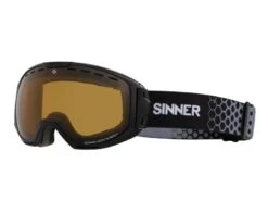 Sinner Unisex Skibril Mohawk Black Sintec / Trans+