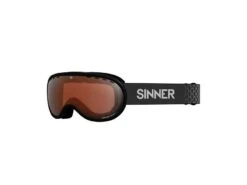Sinner Unisex Skibril Vorlage Mat Zwart Sintec Lens