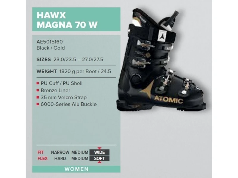 Atomic Dames Skischoen Hawx R70 Magna W 3 Atomic Dames Skischoen Hawx R70 Magna W - Afbeelding 2