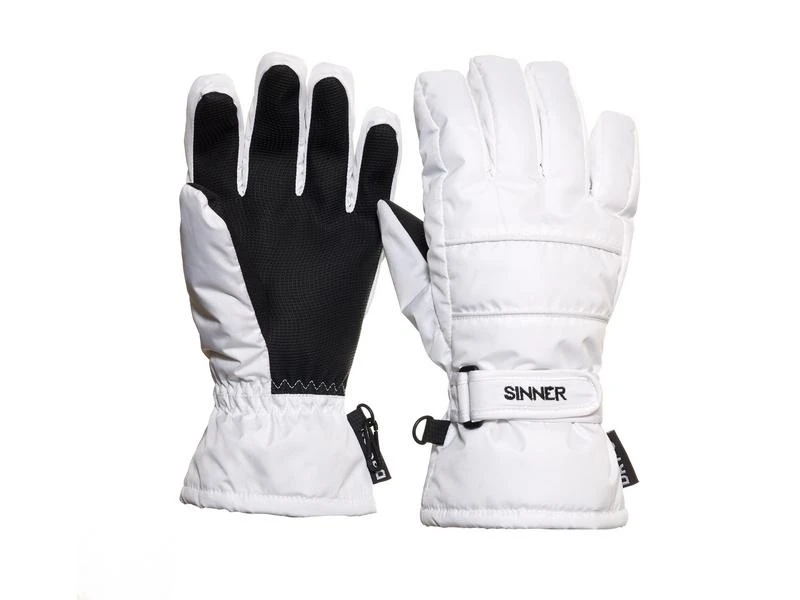 Sinner Dames Ski Handschoen Vertana White 3 Sinner Dames Ski Handschoen Vertana White