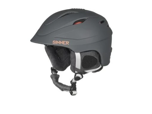 Sinner Dames Skihelm Gallix II Matte Dark Grey -Ski Kleding Verkoop sinner dames skihelm gallix 2 matte dark grey sihe 133 20