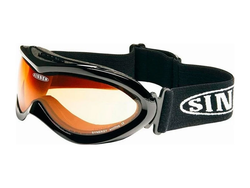 Sinner Goggle Synergy Black Double 3 Sinner Goggle Synergy Black Double
